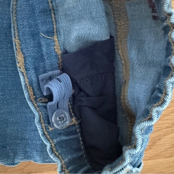 Sergent Major (French) Blue Denim Kids Jeans with Red Embroidery 4Y - Picture 2 of 5